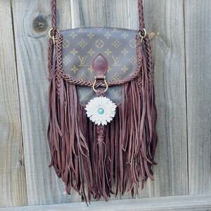 Louis Vuitton Saint Cloud MM Revamped with Fringe
